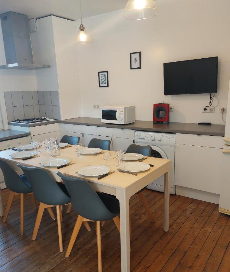 Les Belles Terrasses Dieppe ,3 appartements , LE VEGETAL de 1 à 8 personnes , LE TROPICAL de 1 à 6 personnes , LE FLORAL avec TERRASSE de 1 à 3 personnes , quartier calme au stationnement gratuit à coté de l'avenue verte Exterior foto