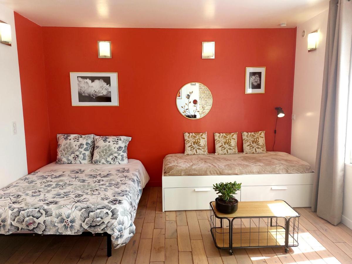 Les Belles Terrasses Dieppe ,3 appartements , LE VEGETAL de 1 à 8 personnes , LE TROPICAL de 1 à 6 personnes , LE FLORAL avec TERRASSE de 1 à 3 personnes , quartier calme au stationnement gratuit à coté de l'avenue verte Exterior foto